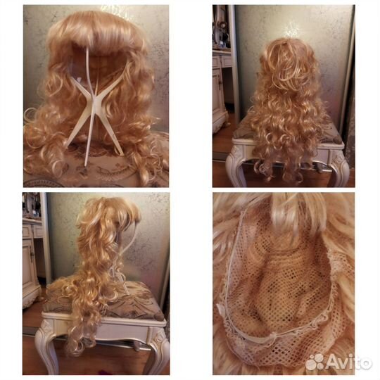 Парики цветные