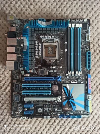 Материнская плата Lga 1156 asus P7P55D-E premium