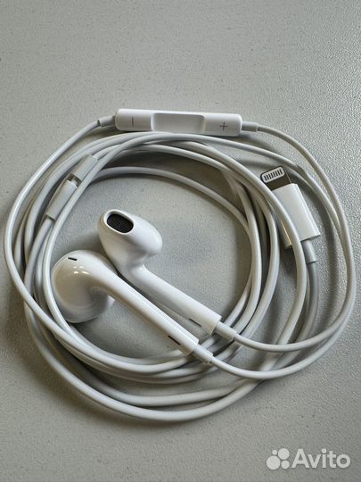 Наушники apple earpods lightning (оригинал)