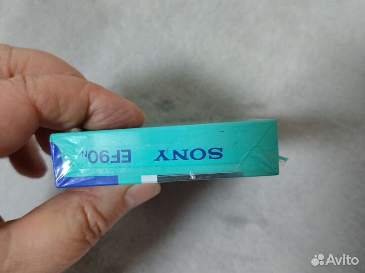 Аудиокассетa Sony EF 90 новая в упаковке