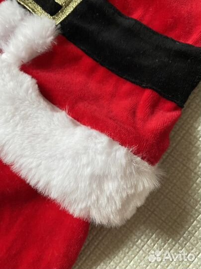 Новогодний костюм санты 80