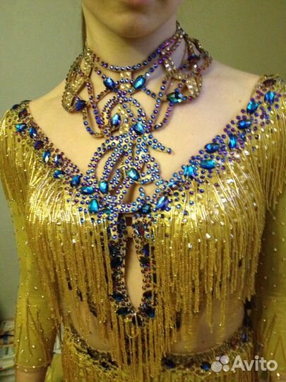 Платье для спортивных бальных танцах (La)