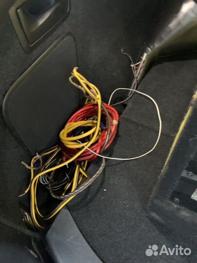 Сабвуфер и усилитель