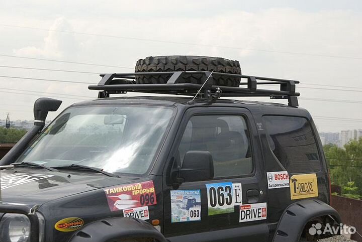 Багажник экспедиционный на Suzuki Jimny сетка