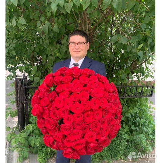 Букет 51 роза с доставкой