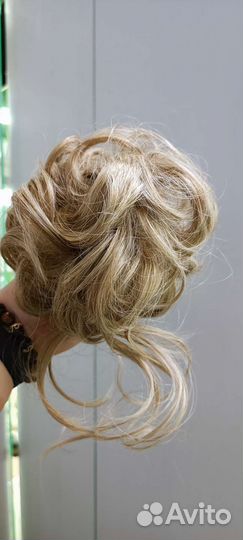 Крабик для волос с хвостиком