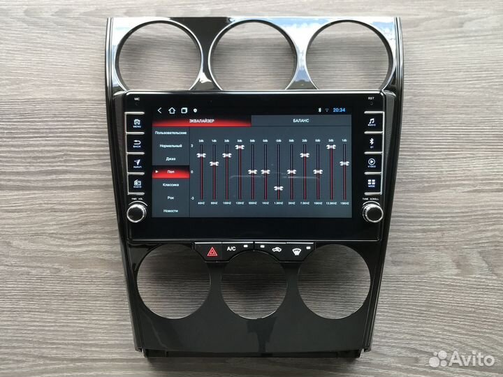 Магнитола Mazda 6 + физические кнопки