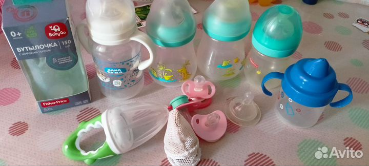 Бутылочки,Соски, пустышки, Ниблер