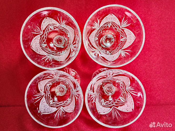 Хрустальные фужеры