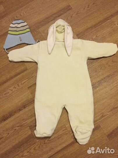 Комбинезон+ шапочка