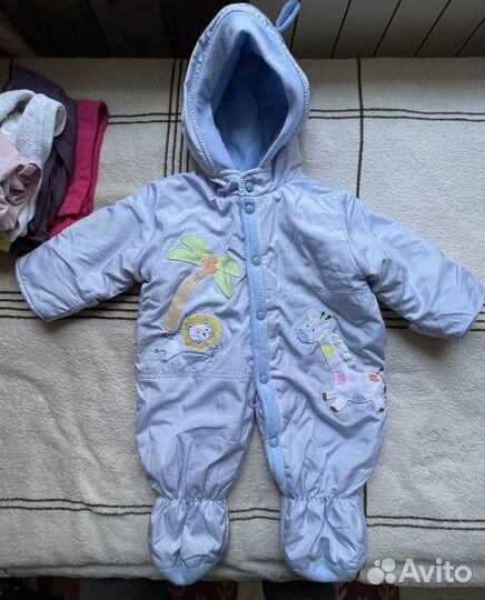 Пакет вещей разм 68 74