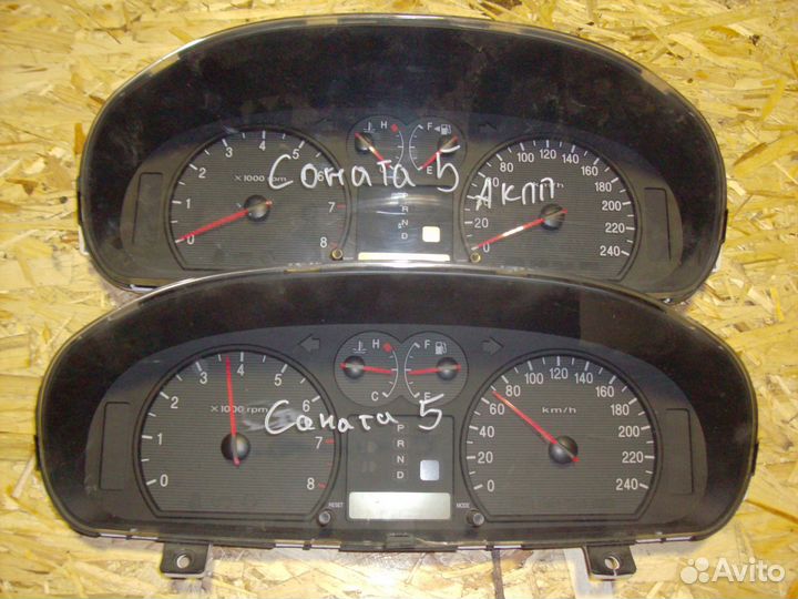 Hyundai Sonata 5 АКПП щиток приборов