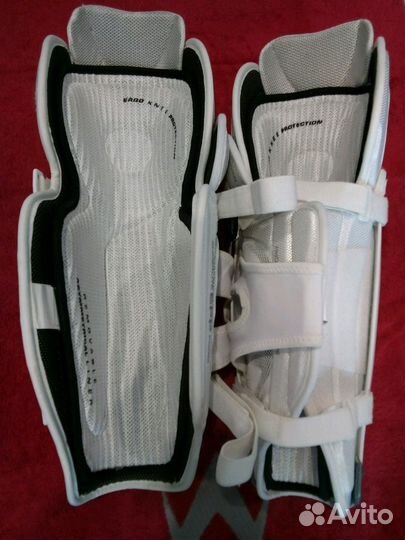 Щитки хоккейные bauer 1000 (читайте текст)