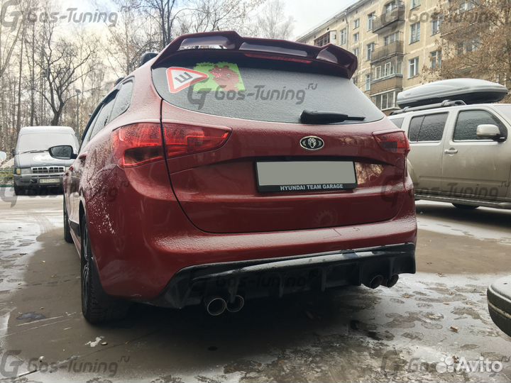 Диффузор заднего бампера GT-Line на KIA Ceed SW