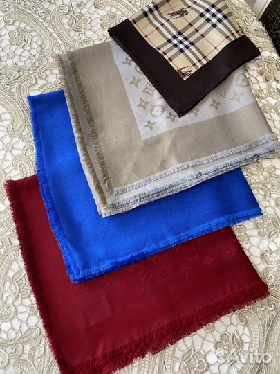 Шаль louis vuitton, Dior, Burberry оригинал