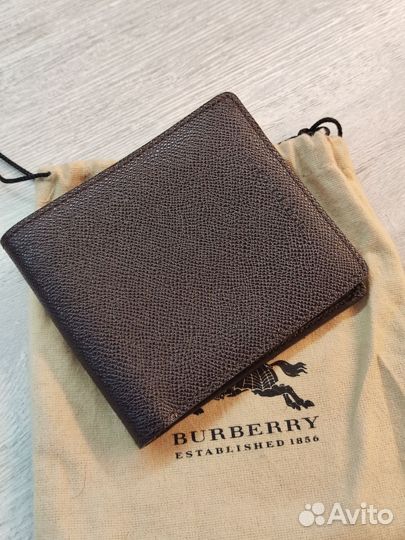 Кошелек мужской кожаный Burberry