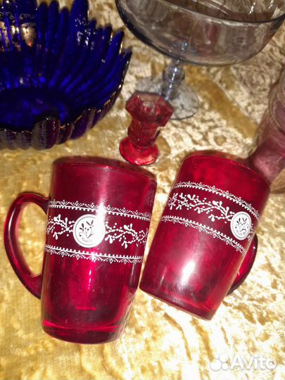 Посуда ссср,цветное стекло,керамика