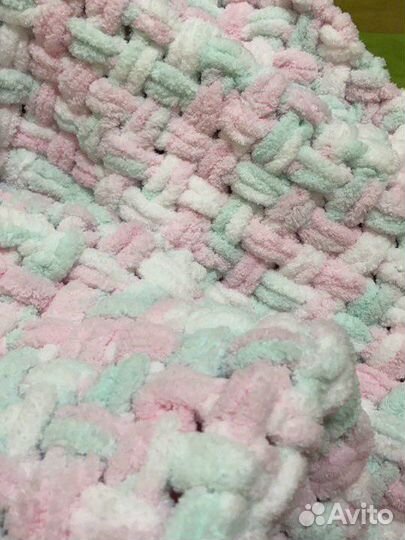 Плед детский мягкий плюшевый одеяло новорожденному