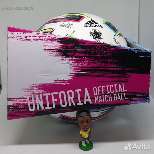 Футбольный Мяч adidas Uniforia euro20 унифория