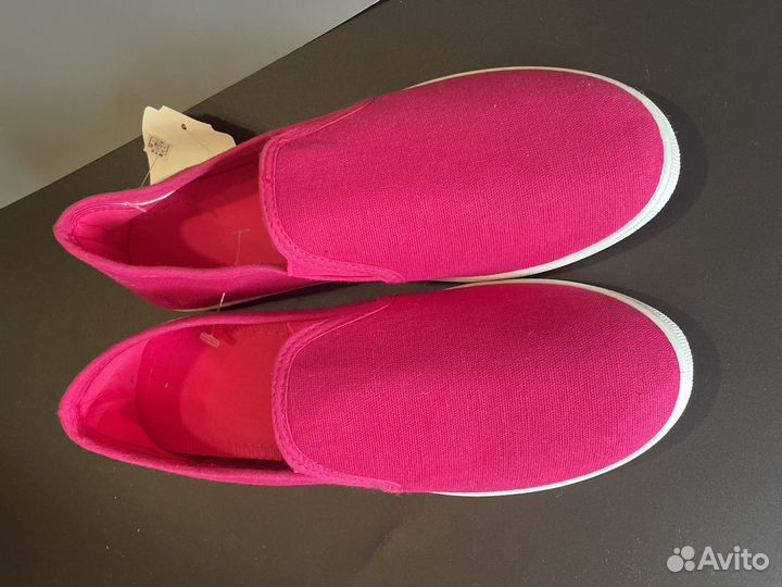 Слипоны женские 38 размер новые