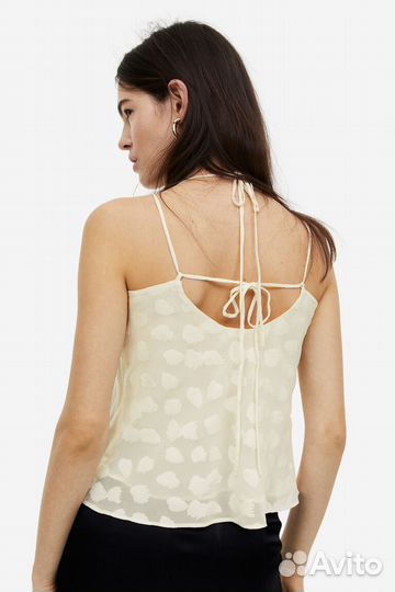 H&M Топ с завязками (новый)
