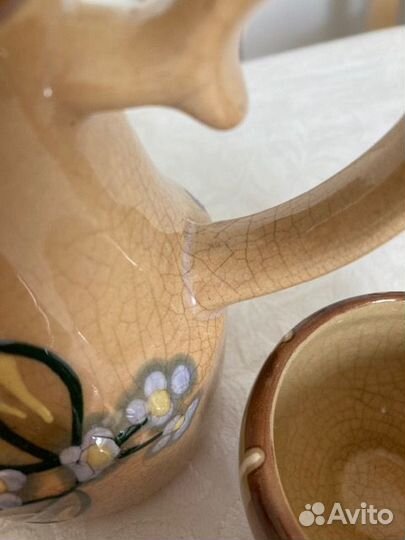 Керамический сервиз чайный СССР