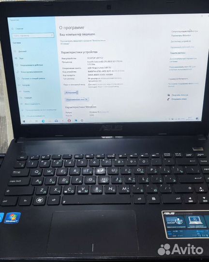 Ноутбук asus