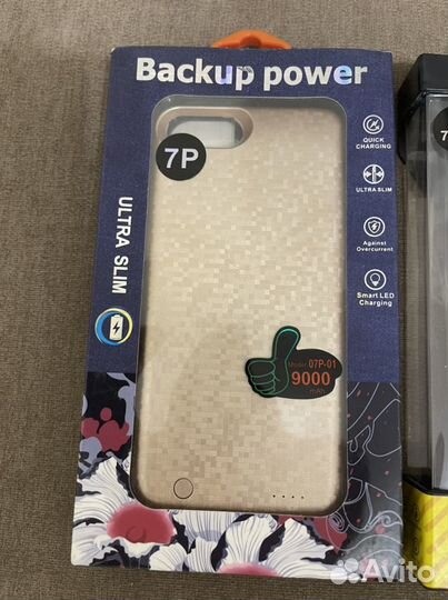 iPhone 4,4s,6+,6s+,7+,8+чехол power bank зарядка у