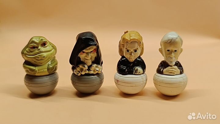 Коллекционные фигурки неваляшки Звёздные войны