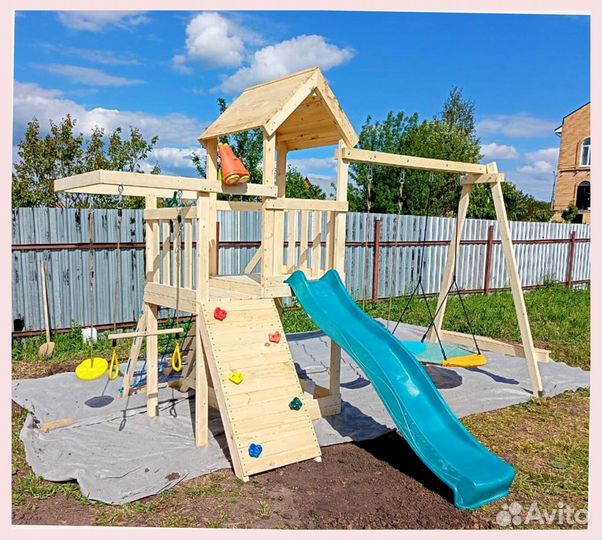 Детский игровой спортивный комплекс