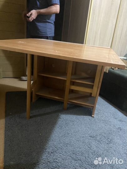 Стол тумба раскладной бу