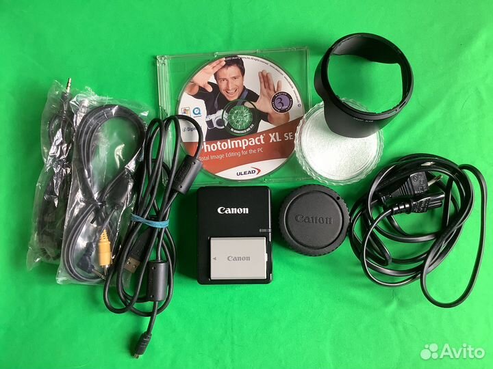 Зеркальный фотоаппарат canon eos 450d+Вспышка