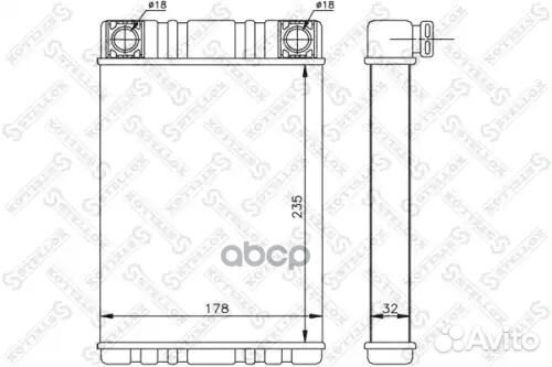 Радиатор печки MB W203/C209/W463/R230 00