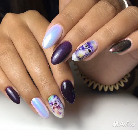 Маникюр с покрытием гель-лаком