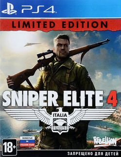 Sniper Elite 4 Italia (PS4) Продажа, Обмен