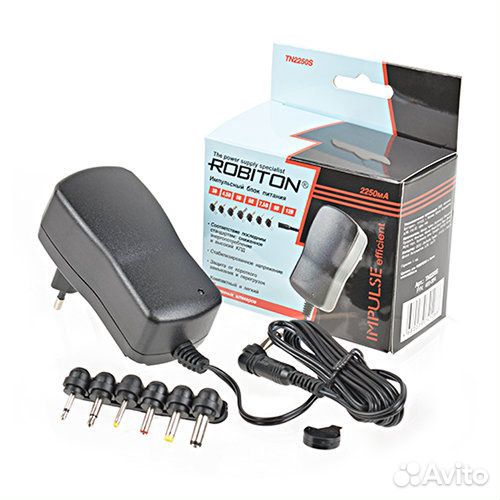Блок питания импульсный Robiton TN2250S, 2250мА