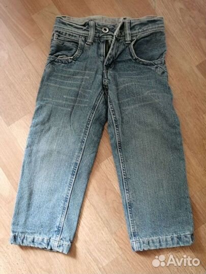 Джинсы утепленные 92-98