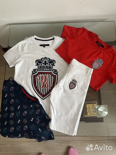Футболки и шорты на мал Billionaire (оригинал)