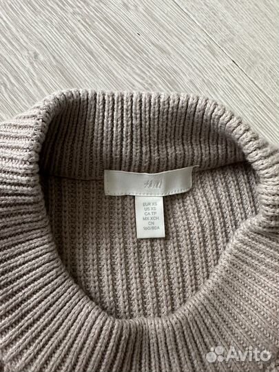 Вязаная жилетка HM xs