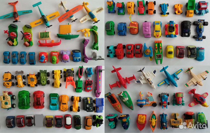 Игрушки из киндера N1. Сначала читаем,потом пишем