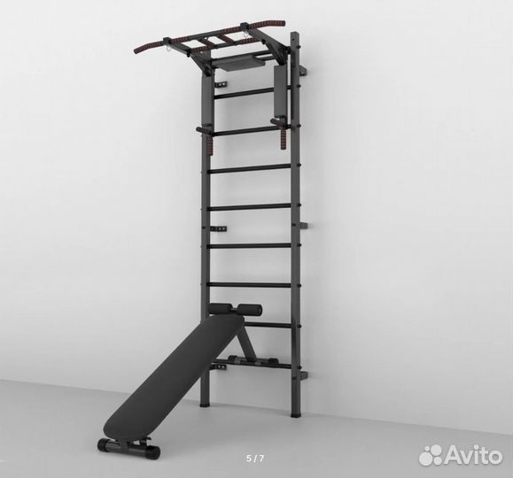 Шведская стенка + турник 3в1 + скамья для пресса