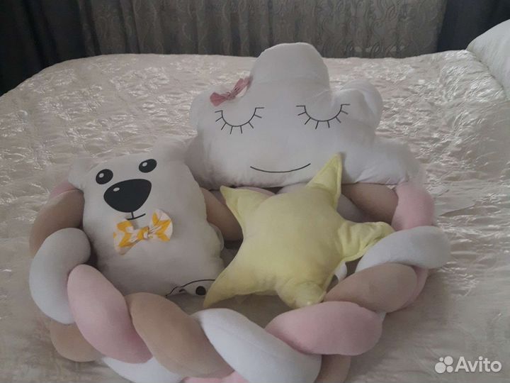 Бортик косичка