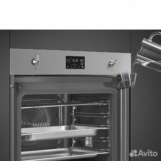 Духовой шкаф С паром smeg SO6302S3PX