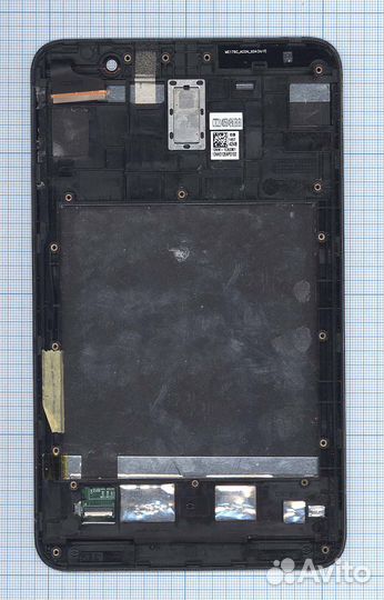 Дисплей Asus MeMo Pad 7 ME176 белый с рамкой