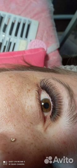 Наращивание ресниц 3D