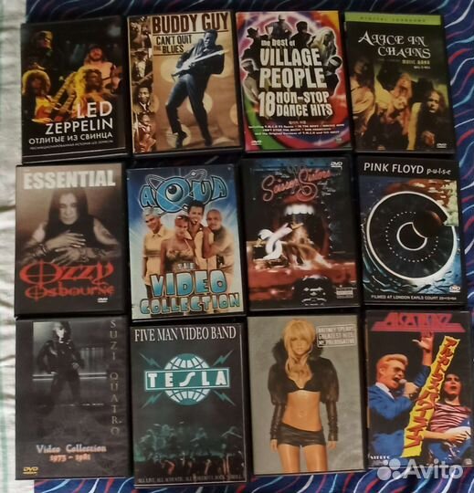 Музыка видео группы, клиппы на DVD