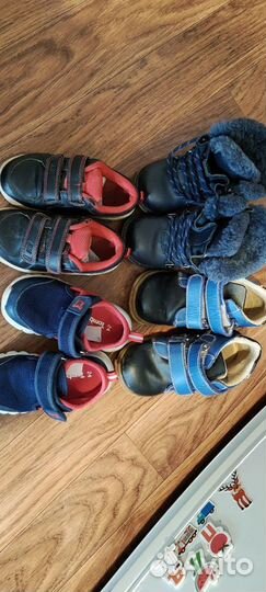 Вещи и обувь пакетом на мальчика 92-98