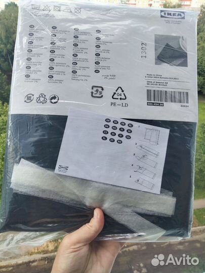 Шторы тюль легкие гардины органза Sarita IKEA