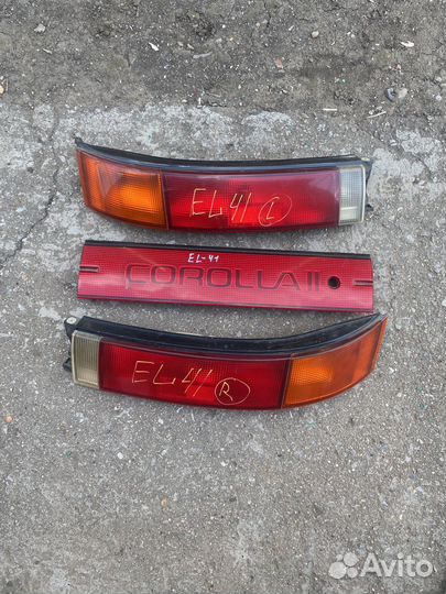 Задняя оптика, стопы, toyota corolla EL-41