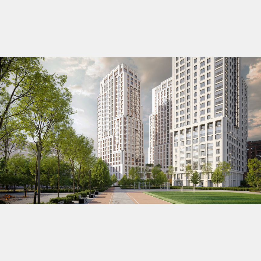 2-к. квартира, 82,9 м², 9/27 эт.